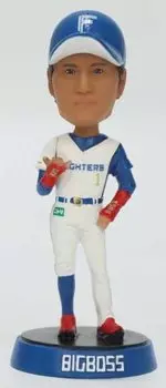 Hokkaido Fighters Менеджер BIGBOSS Цуёси Синдзё Пупсхед Ниппон-Хэм (фигура)