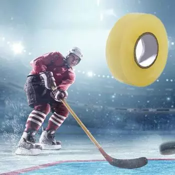 Хоккейная лента, клейкая лента для защиты голени, носков, многофункциональная лента для хоккейной клюшки для бейсбольной биты, коньков, спортивное снаряжение L