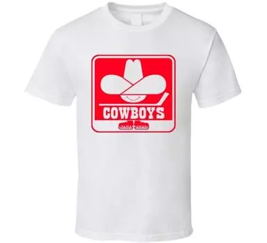 Хоккейные футболки унисекс Wha Calgary Cow 1972 S