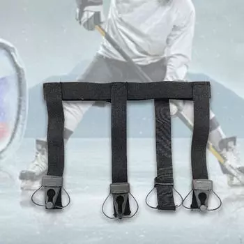 Хоккейный пояс для чулок для детей и взрослых, дышащий, профессиональный, защитное снаряжение для льда M