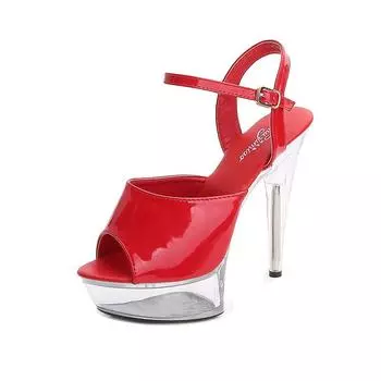 HOKSVZY 190 Series, пикантные высокие сандалии на шпильке, платформе, каблуке 13 см и 3 см, женские летние кожаные сандалии-гладиаторы, женская обувь LFD 34 белый