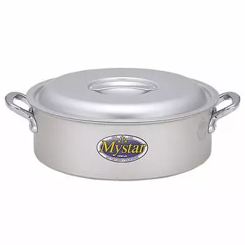 HOKUA Meister Aluminum Outer Pot 39cm ASTC139 серебряный