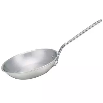 Hokuriku Alumi HOKUA AHLS203 Meister Commercial IH BC Frying Pan, 9.4 inches (24 cm)