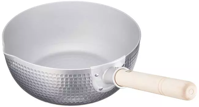 Hokuriku Aluminum Eco Clean Hokua Snow Flat Pot 27cm Aluminum Alloy Japan AEK1005