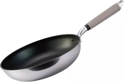 Hokuriku Aluminum Frying Gas Made in Lightest in the Uniform Heating on All Frying Durable frying pan made in Abrasion Resistance Test Cleared 2
