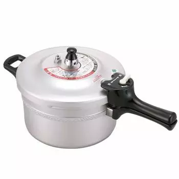 Hokuriku Aluminum Liblon Pressure Cooker Gas Fire Only AAT4902 Made in Japan 4.5L белый