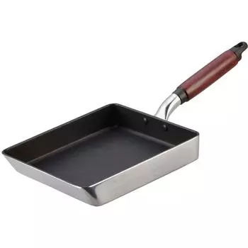 Hokuriku Aluminum Омлет 20 x 21 см Легкий литой стиль Тефлон Сделано в Японии Сковорода, (Только газ), Легкий, С покрытием,