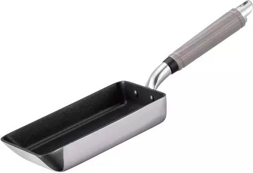 Hokuriku Aluminum Tamagoyaki 13 x 18cm Lightweight Aluminum Gas Fire Made in Japan The lightest in the series Uniform heating across the entire