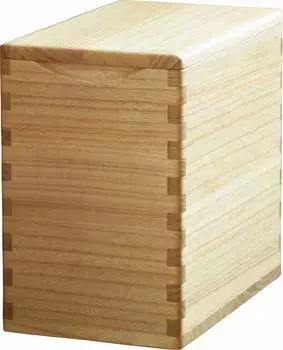Hokuriku Sogyo Rice Bottle Kiriko Modern Kiri Rice Bottle 5kg with Measuring Mass 1210003 (Hoxo)