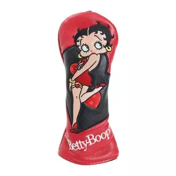 Hokushin Trading Betty Boop Head Cover for Utility OHC0005 Red Betty-chan красный