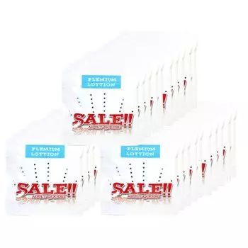 HOKUTO Mini Pouch Lotion Set of 30 Pouches Masturbation Men Women Mini Small Pack (Всемогущий Тип)