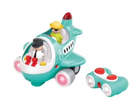 Hola Toys - Много звуков Управляемый самолет - Для возраста от 18 месяцев и старше - TYHOLHE999500
