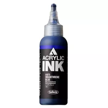 Holbein Acrylic AI875 100ml Indanthrene Blue 15875 [Ink] -