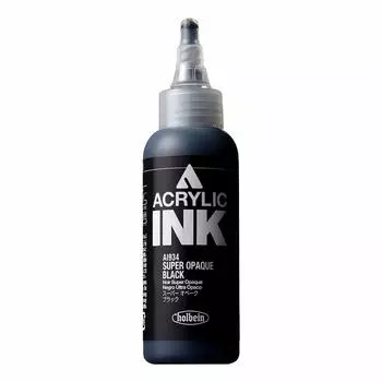 Holbein Acrylic AI934 100ml Super Opaque Black 15943 [Ink]
