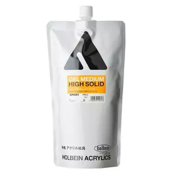 Holbein Acrylic Medium AM484 900ml Gel Medium High Solid High Solid Content Transparent 14484 (Acrylic Medium)