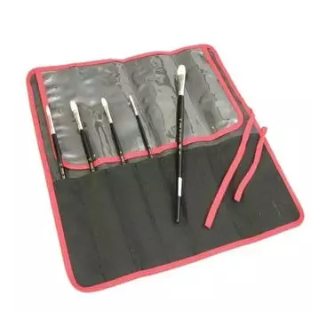 Holbein First set of 5 oil painting brushes with brush holder L 130301