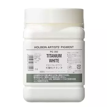 Holbein Professional Pigment PG392 Титановые Белила 1000г 29392 #1000 [PW6]