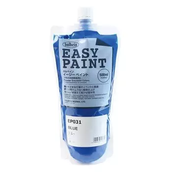 Holbein synthetic resin paint Easy Paint matte EP031 500ml Blue 12031 water-based (opaque type)