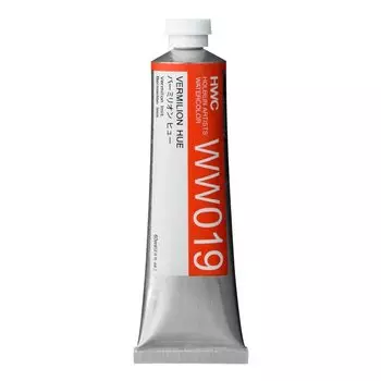 Holbein Transparent Watercolor Paint WW019 60ml Vermilion Hue 13019