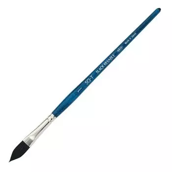 Holbein Watercolor Brush Black Resable Tan 1 204171 SQ-T Cat s No.