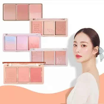 HOLD LIVE Secret Garden Трехцветные румяна для век 13 г Груша - 103#Абрикос