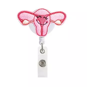 Holder Card Holder Clip Badge Holder Clip Nurse Doctor Key Chain ID Badge Holder Retractable Badge 06