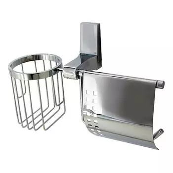 Holder For Air Freshener And Toilet Paper Wasserkraft K-6059