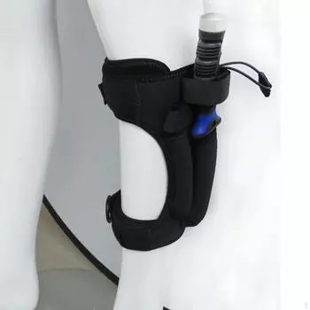Holder Leg Band of Adjustable Dive Knife Holders Fishing for Snorkeling чёрный