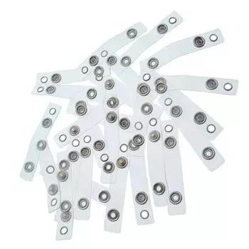 Holder Transparent Clear Card Holder Buckle ID Card Holder Name Card Keychains Card Holder Lanyard 10pcs