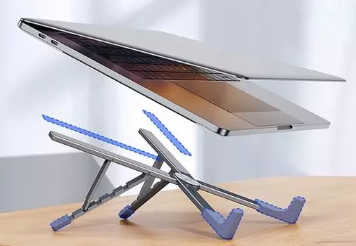 Holding Laptop Stand Gray [Bit Strong] BS-LT-TypeX