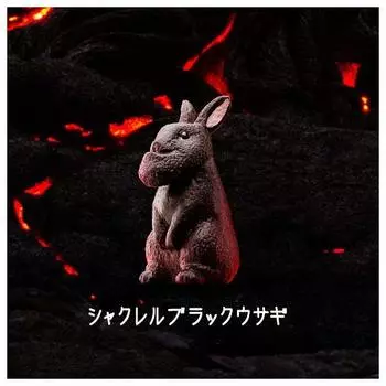 Hole Shakurel Black Shakurel Black Gacha Gacha Capsule Toy Panda s [6. Rabbit] (single item)