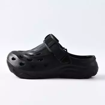 Hole shoes couple sports beach shoes thick sole height adjustable men s and women s cool slippers outer wear summer 36-37 чёрный