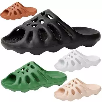 Holfredterse летние женские сандалии для улицы женские шлепанцы нескользящие ванные полые пляжные туфли большие размеры 41 42 43 Aa 473 36