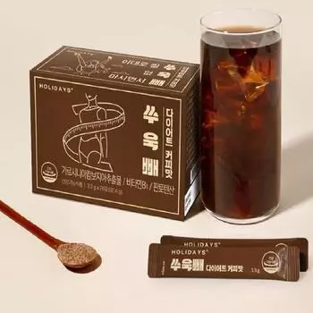 Holidays Weight Loss Diet со вкусом кофе, 33 шт., 28 палочек