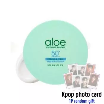 Holika Holika Aloe Mild Sun Cushion SPF50+ PA++++ 25г