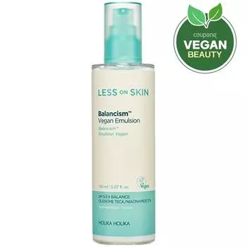 HOLIKA HOLIKA Балансирующая веганская эмульсия Less On Skin Cica, 150 мл, 1 шт.