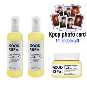 Holika Holika Good Cera Super Ceramide Тонер 180 мл + Эмульсия 130 мл + крем 60 мл