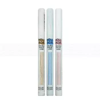 HOLIKA HOLIKA Holi Pop Double Liner 0,5 г, ИНТЕНСИВНЫЙ, 1 шт.
