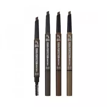 HOLIKA HOLIKA Карандаш для бровей Wonder Drawing Pentaprection 01 dark brown