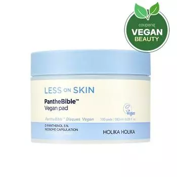 Holika Holika Less On Skin Fante Bible Vegan Pad, 100 шт., 1 шт.