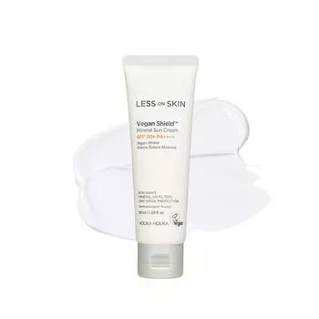 HOLIKA HOLIKA Less On Skin Vegan Shield Минеральный солнцезащитный крем SPF50+ PA++++ 50мл