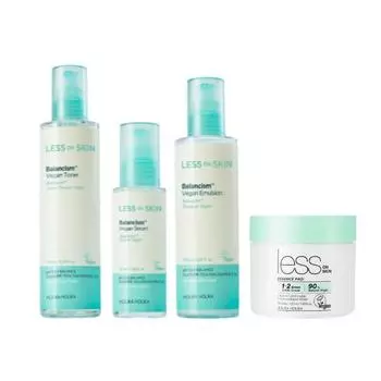 HOLIKA HOLIKA Меньше о балансировке кожи Серия средств по уходу за кожей Vegan (Тонер 170 мл / Сыворотка 50 мл / Эмульсия 150 мл / Подушечки для эссенции 120 листов) (15 вариантов) #Essence Pad only x 1pcs