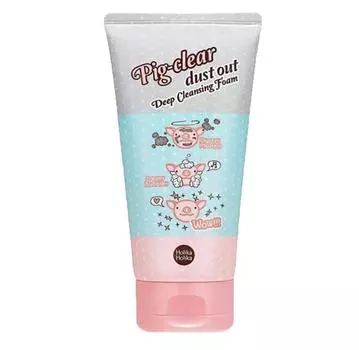 Holika Holika Pig Clear Dust Out Deep Cleansing Foam 150ml - пенка для умывания #150ml X 1psc