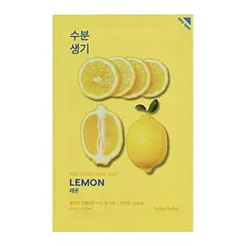 HOLIKA HOLIKA Pure Essence Mask Sheet #Lemon 20ml * 10 листов