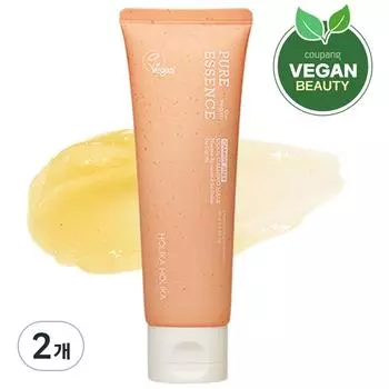 Holika Holika Pure Essence The Vegan Carrot Jelly Cool Calming Mask, 2 pieces