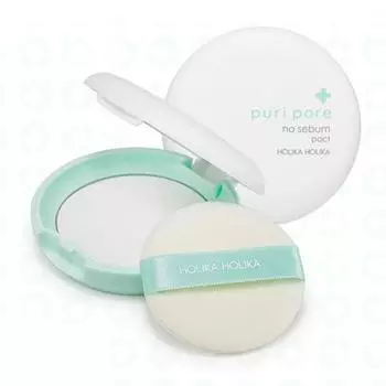 Holika Holika Puri Pore No Sebum Pact 8 г / 0,28 унции. (3 варианта) #8g x 1pcs
