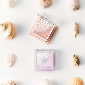 Holika Holika Shell Glow Highlighter 4,8 г 2 цвета 1. Aurora Nacre