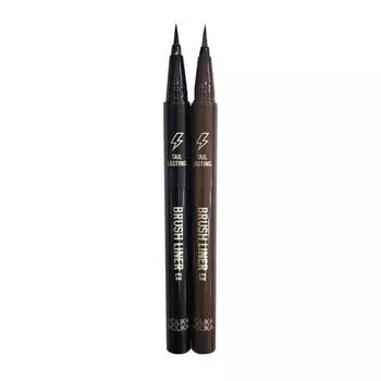 HOLIKA HOLIKA Tail Lasting Brush Liner EX, настоящий черный, 1 шт.