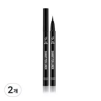 Holika Holika Tail Lasting Sharp Pen Liner 0.5g, 01 Ink Black, 2 pcs.