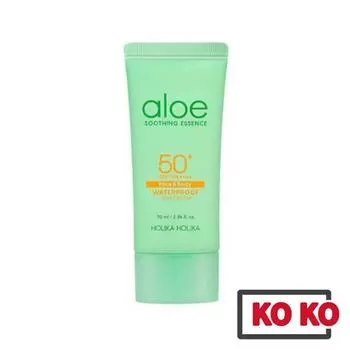 [HOLIKA HOLIKA] Водостойкий солнцезащитный крем с успокаивающей эссенцией алоэ SPF50+ PA++++ 70 мл